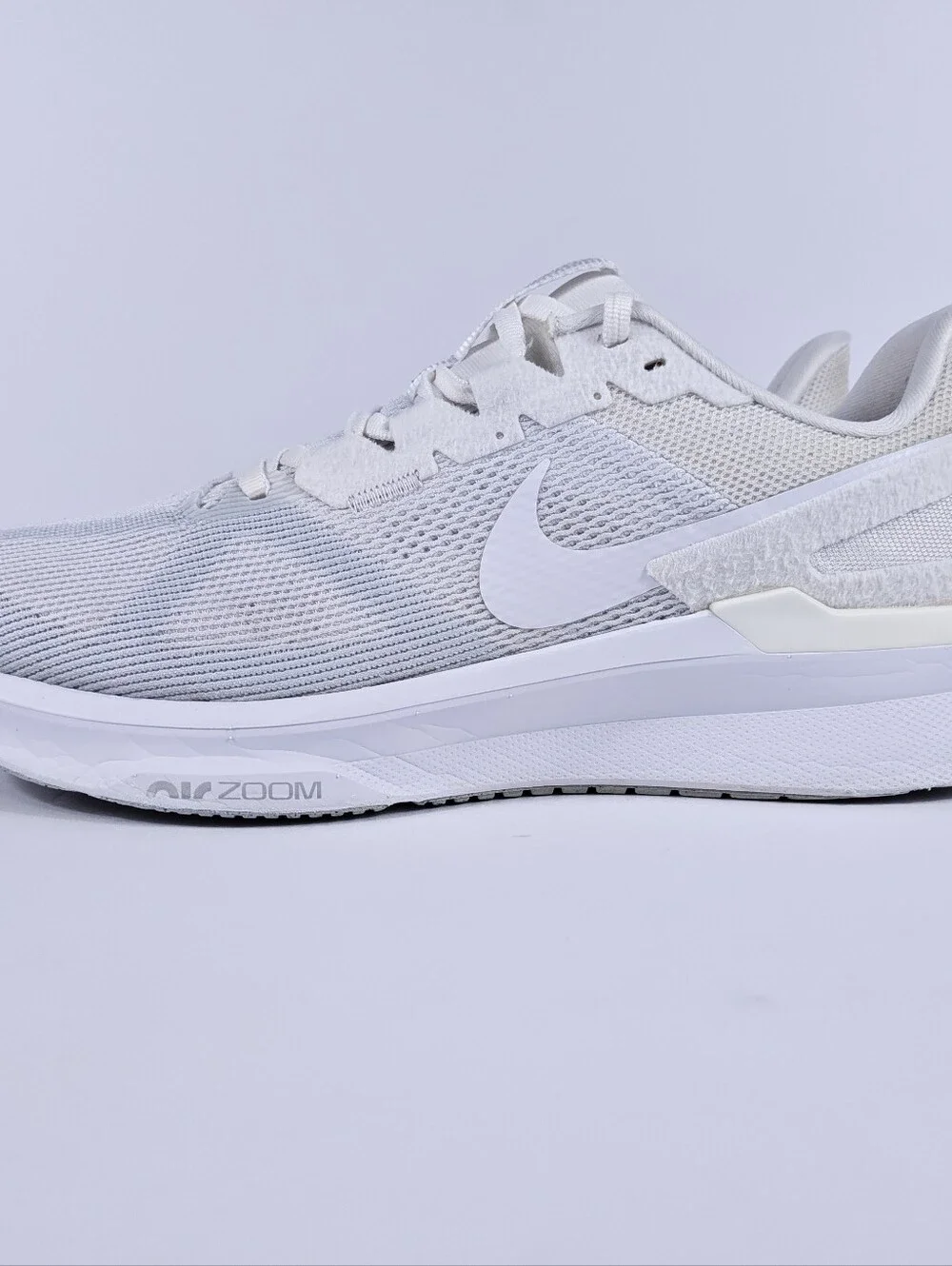 Nike Structure 25 Mens 11 Stability Cushion Support Road Running Shoe White